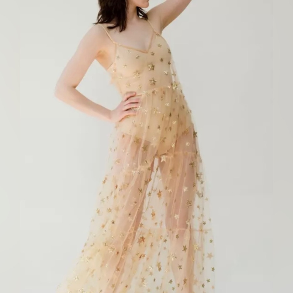 Tool Gold Star Dress